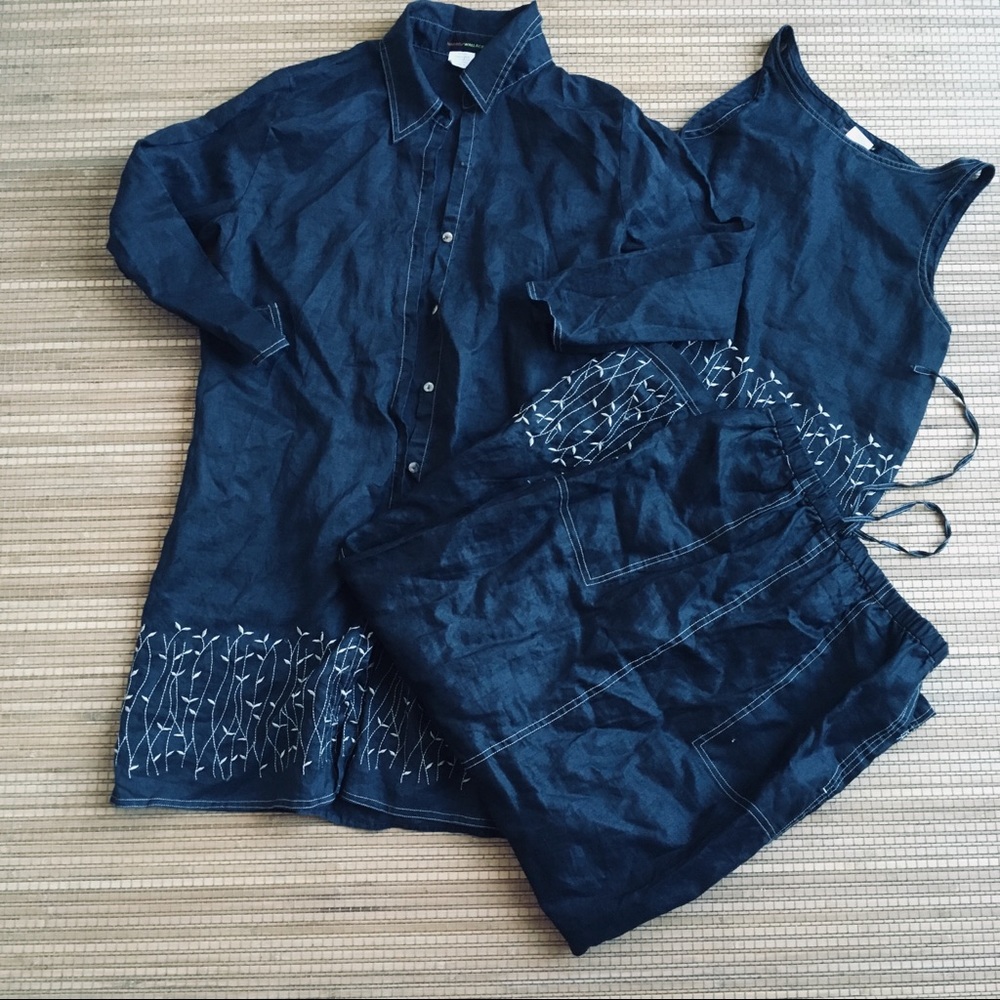 Harris/Wallace 3 piece skirt set size M